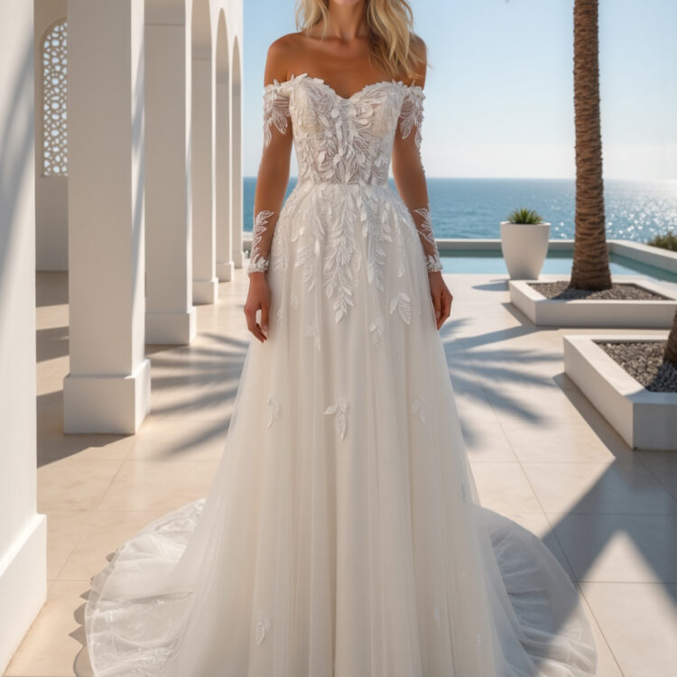 robe de mariée bohème - MK35