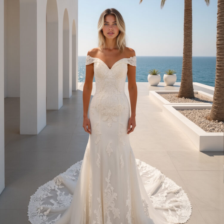 robe de mariée sirène - MK48