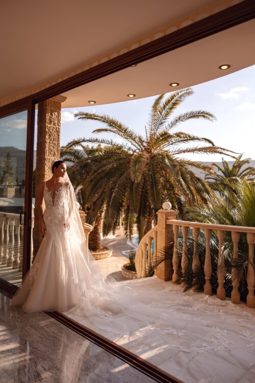 robe de mariée sirène -  8265 – Image 2
