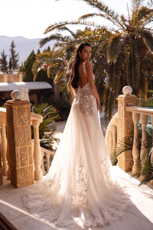 robe de mariée dentelle - 8269 – Image 2