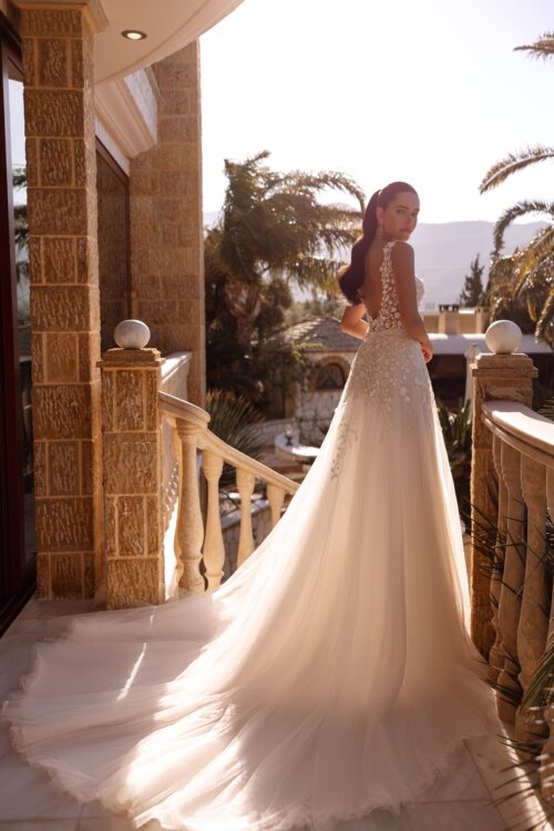 robe de mariée dentelle -  8272 – Image 2