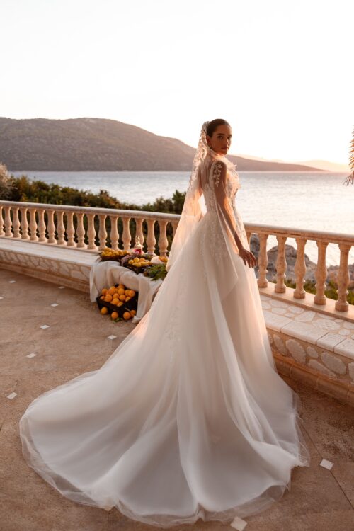 robe de mariée dentelle - 8275 – Image 2