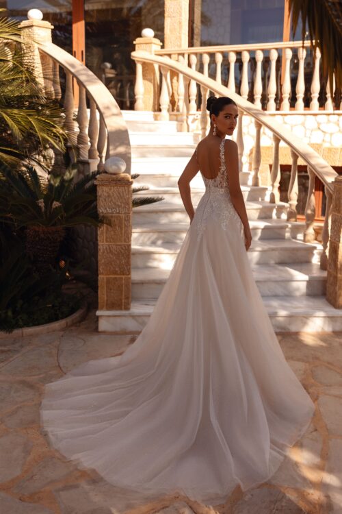 robe de mariée dentelle - 8277 – Image 2