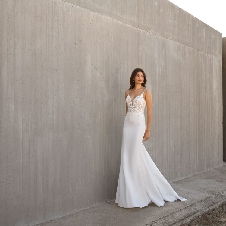 robe de mariée dentelle -  L1170
