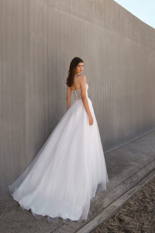 robe de mariée bustier - L1173 – Image 2