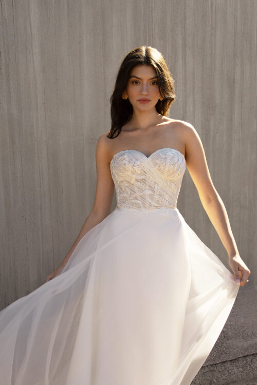 robe de mariée bustier - L1173 – Image 4