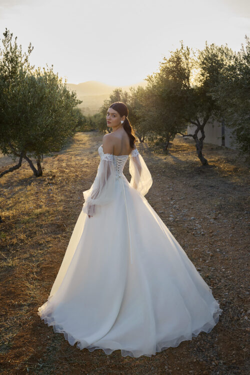 robe de mariée bustier -  L1175 – Image 2